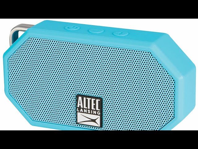 Altec Lansing Mini H2O Bluetooth Speaker - Review!