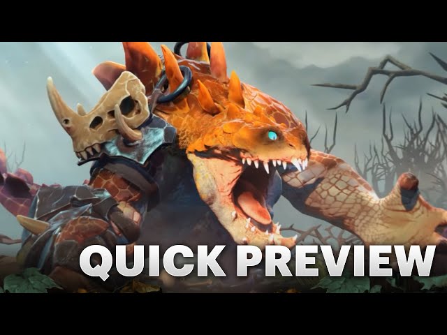 Primal Beast new hero is out! Quick Preview