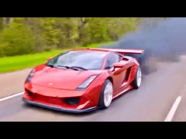 Meet the World’s First Cummins Diesel Lamborghini, Rolling Coal with 1000HP!!!