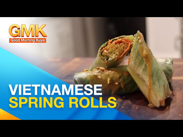 On the go? I-try ang Vietnamese Spring Rolls! Easy-to-make at healthy to eat pa! | Cook Eat Right