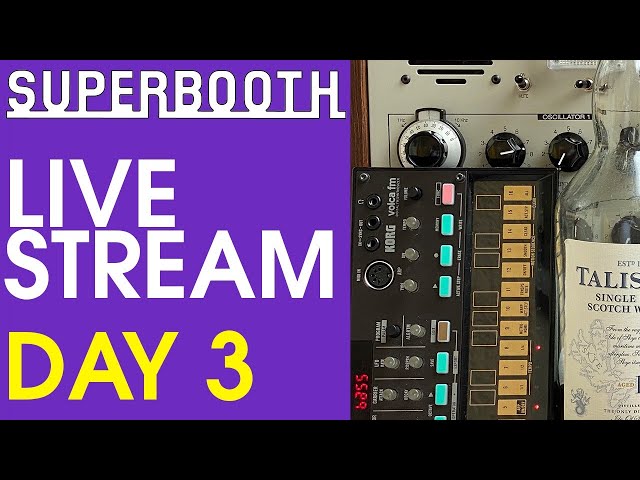#SUPERBOOTH20 Special Reserve Livestream 3