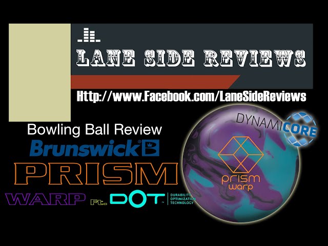 Brunswick PRISM WARP Bowling Ball Layout Video