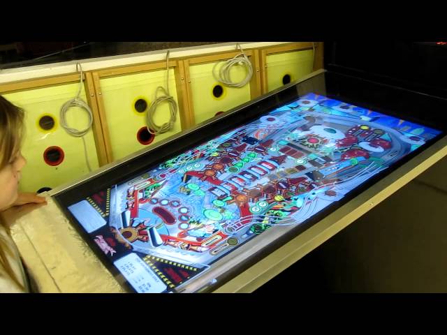 Home Made Virtual Pinball Table Attack From Mars