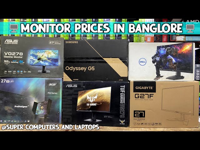 Budget Gaming Monitor Prices at SP Road Bangalore | Super Computers & Laptops