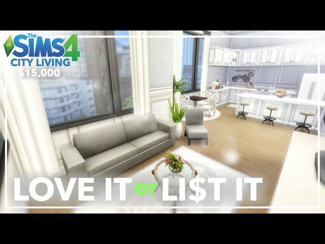 LOVE IT or LIST IT: 920 Medina Studios ~ Sims 4 Renovation (Base Game + City Living)