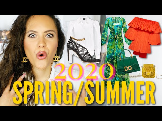 The ONLY spring fashion trends 2020 that you NEED TO KNOW!