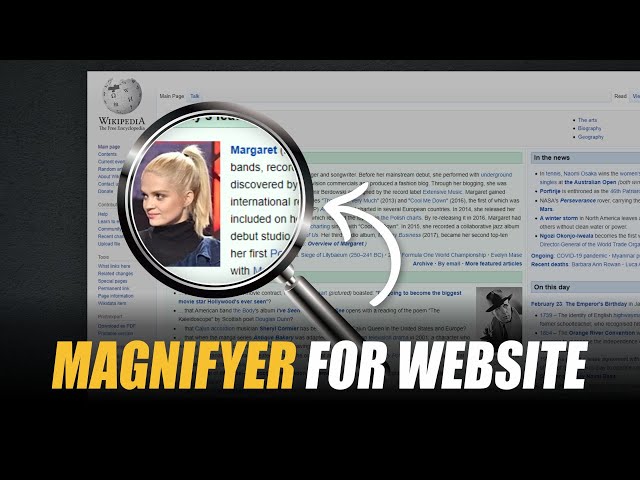 How to use screen magnification on your Chrome | Pointer Zoom | Website Magnifying Glass