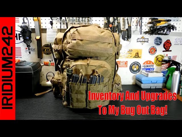 Upgrade and Inventory Of My Bug Out Bag
