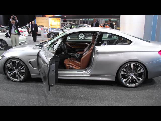 BMW 4 Series Coupe at 2013 Detroit Auto Show