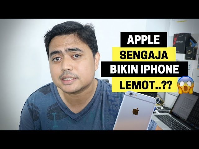 Apple Sengaja Bikin iPhone Lawas Jadi Lemot?