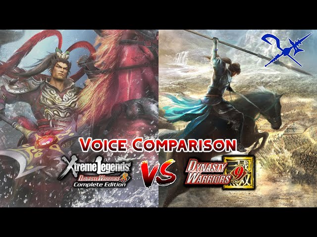 Voice Comparison: Dynasty Warriors 8 Xtreme Legends VS Dynasty Warriors 9