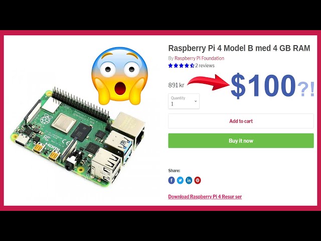How bad is the Raspberry Pi Shortage? #Shorts