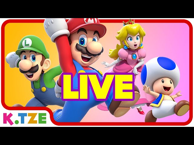 🔴 LIVE! Super Mario 3D World mit Community
