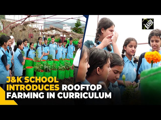 School in Udhampur integrates rooftop farming into curriculum