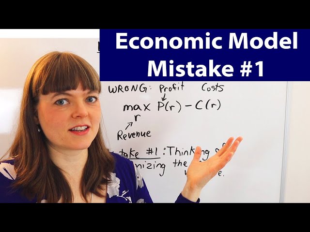 Economic Modelling Mistake #1: Maximizing the Choice Variable
