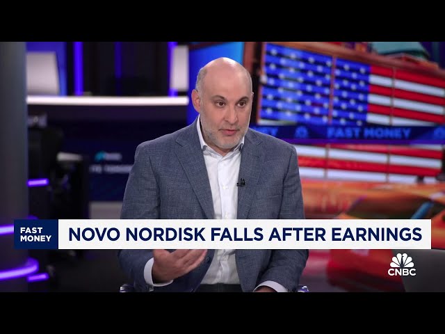 Novo Nordisk falls after strong Q1 results, Mizuho's Jared Holz talks what's next for the company