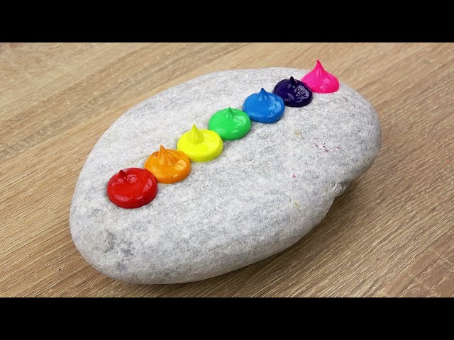 1 HOUR Stone Painting BEST Compilation ❤️｜Satisfying & Relaxing ASMR Acrylic Painting