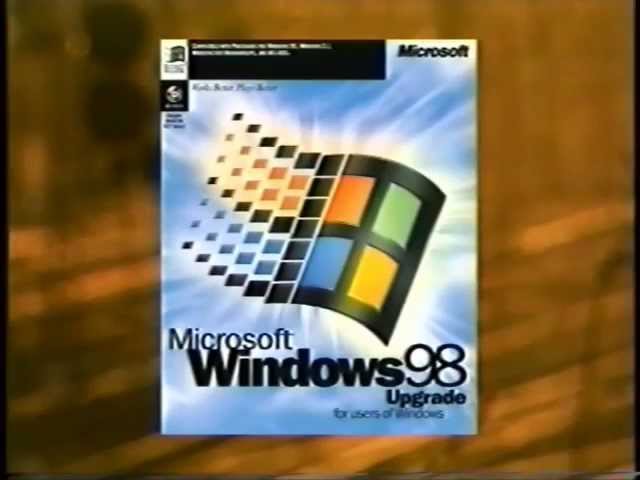 A strange commercial (from VHS tape) for Windows 98!