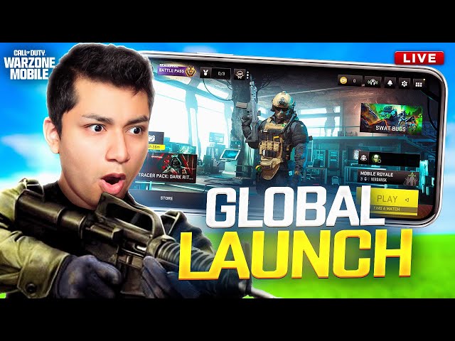 🔴 WARZONE MOBILE IS HERE 🔥 | GLOBAL LAUNCH GAMEPLAY (vertical)