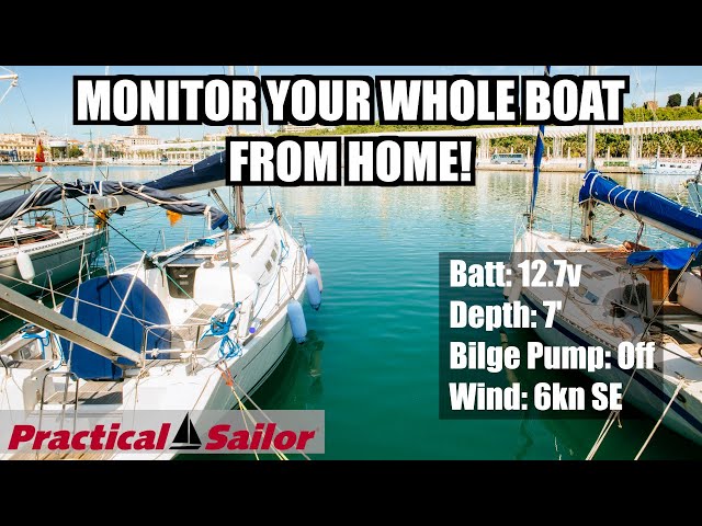 Monitor Your Whole Boat From Home On A Mobile App