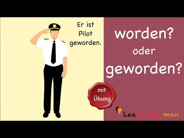 Learn German | Common Mistakes in German | worden oder geworden | A2 | B1