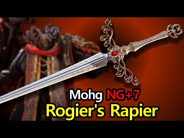 Elden Ring - Mohg NG+7 boss fight with Rogier's Rapier #eldenring #gaming