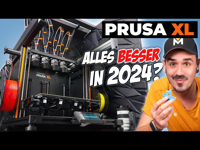 Prusa XL 2024 | DER Multimaterial 3D Drucker jetzt besser?! (5 Extruder)