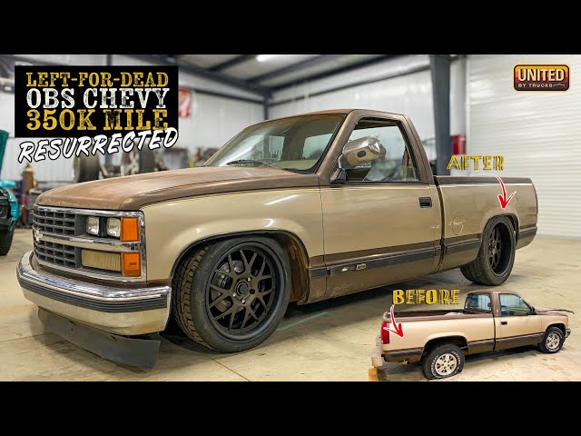 LEFT-FOR-DEAD OBS CHEVY BEGINS PROTOURING MAKEOVER | 4 link, coilover suspension, wheels/tires