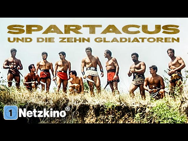 Spartacus und die zehn Gladiatoren (ABENTEUERFILM ganzer Film Deutsch, Historische Filme komplett)