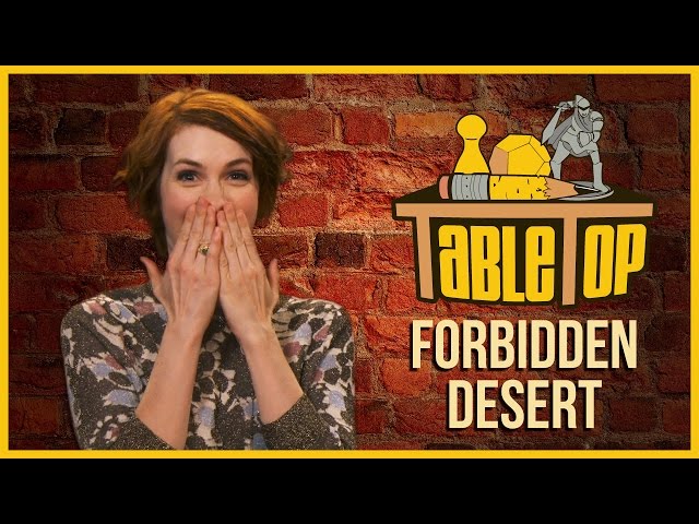 Forbidden Desert: Felicia Day, Alan Tudyk, and Jon Heder join Wil Wheaton on TableTop S03E02