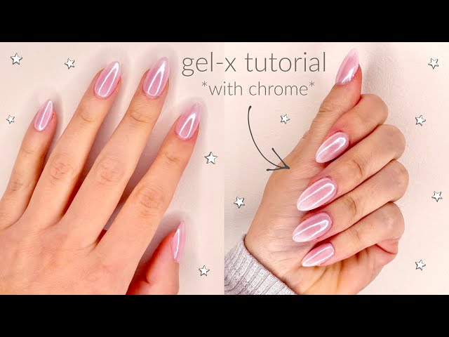 how to do perfect gel-x nails at home! 🩷
