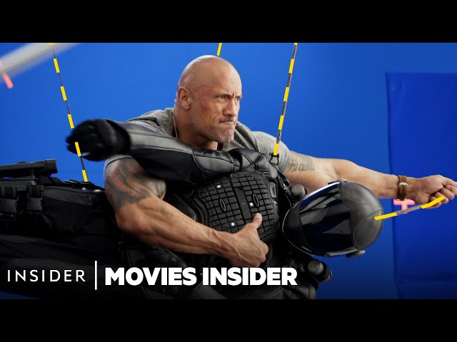What 12 Of The Rock’s Stunts Looked Like Behind The Scenes | Movies Insider | Insider