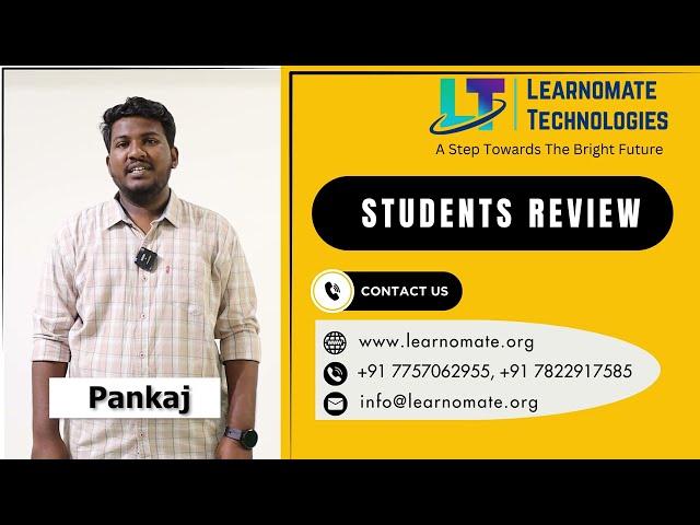 Learnomate Technologies: Enabling Achievements - Testimonials from Students