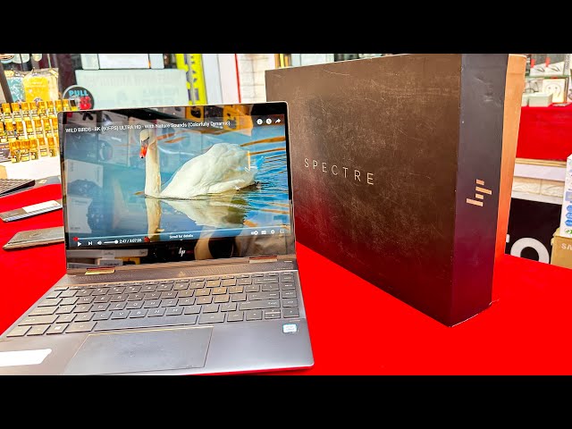 HP SPECTRE x360 Touch laptop - 25500/- core i7-8th gen /16gb RAM/ 8gb graphics / 512gb SSD