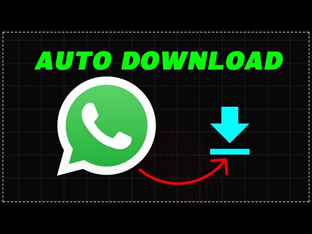 how to stop auto download in whatsapp ||  whatsapp auto download off