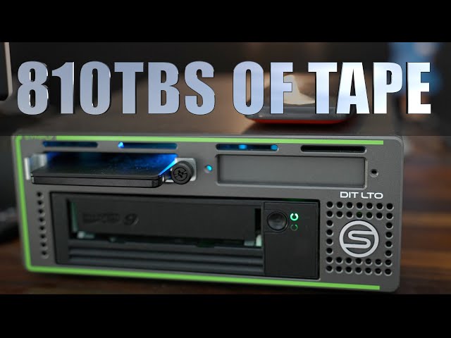 Adding 810TBs of Tape Storage