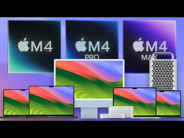 The 2024 M4 Mac Lineup! (INSANE POWER!)