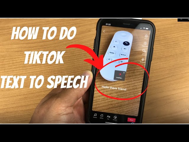 How To Do Text To Speech on TikTok (2021)