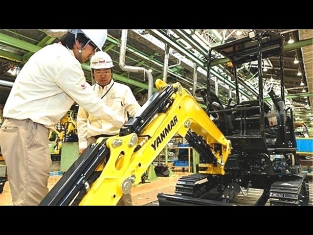 Japanese Excavator Factory | Yanmar Construction Equipment production in Japan