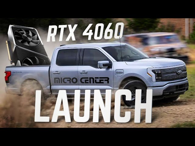 RTX 4060 Giveaway! | Reece's First Micro Center Trip! | Sponsored by Micro Center