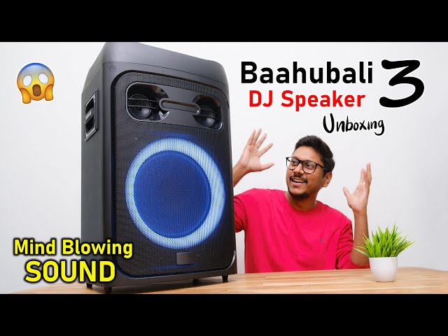 Powerful 210W DJ Party Speaker with Karaoke Unboxing... Super Bass 🔥
