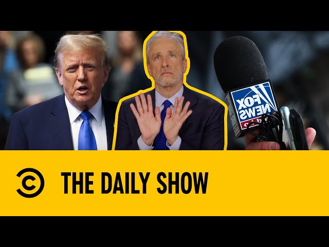 Jon Stewart Slams The Media For Excessive Coverage Of Trump Trial | The Daily Show