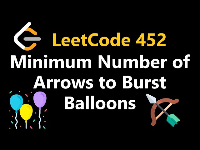 Minimum Number of Arrows to Burst Balloons - Leetcode 452 - Python