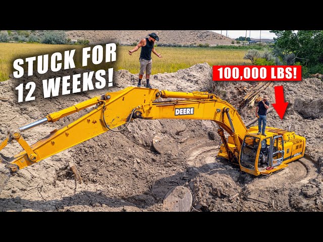 The Largest And Most Stuck Excavator I’ve Ever Recovered