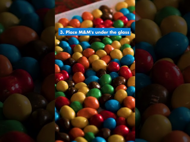 M&M's Magic: How to Craft Colorful Background Images with Candy