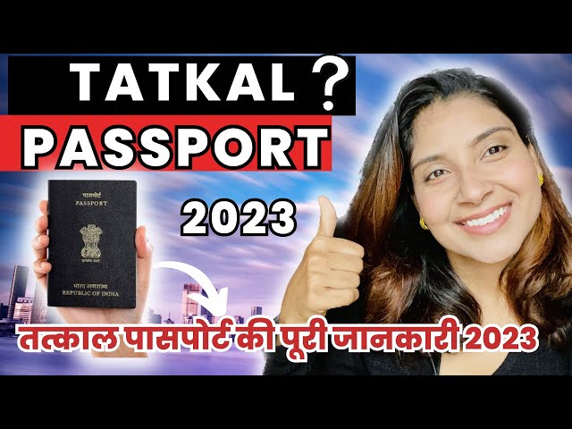 Tatkal Passport 2023 update  | What is tatkal passport | Documents for tatkal Passport