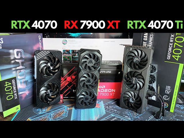 4K60? | RTX 4070 vs RX 7900 XT vs RTX 4070 Ti Tested at 4K