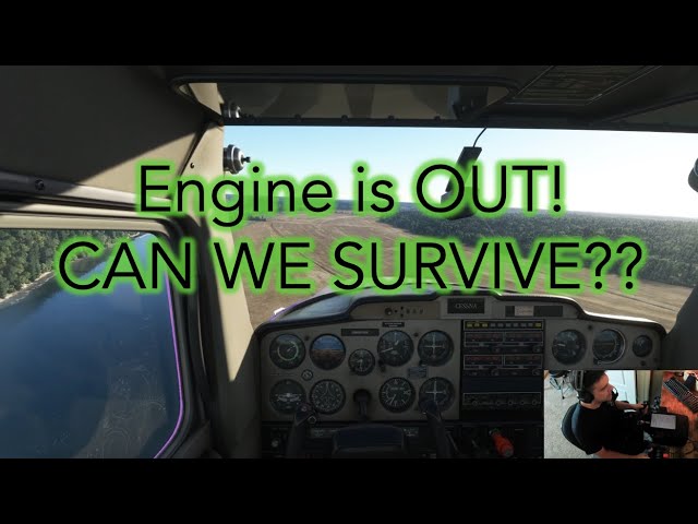 Real Pilot Experiences Engine Failure in MSFS - Learn Your ABCs! - Ultra Graphics