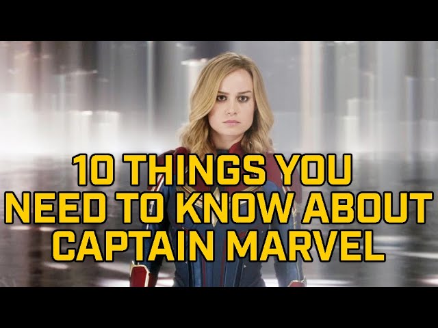 Captain Marvel Film Facts - Ten Things You Didn’t Know About The Movie