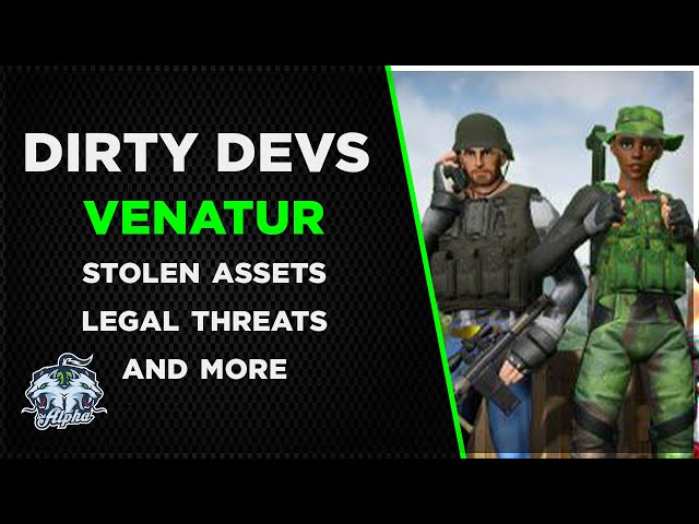 Dirty Devs: SiBa Games and Venatur | Asset Theft, DMCA Threats, Legal Threats